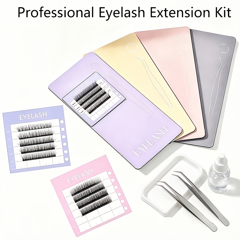 Eyelash Extension Menu - 3 szt. Profesjonalny Magnetyczny Zestaw do
