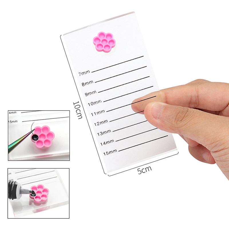 Eyelash Extension Menu - Deska do przedłużania rzęs z uchwytami