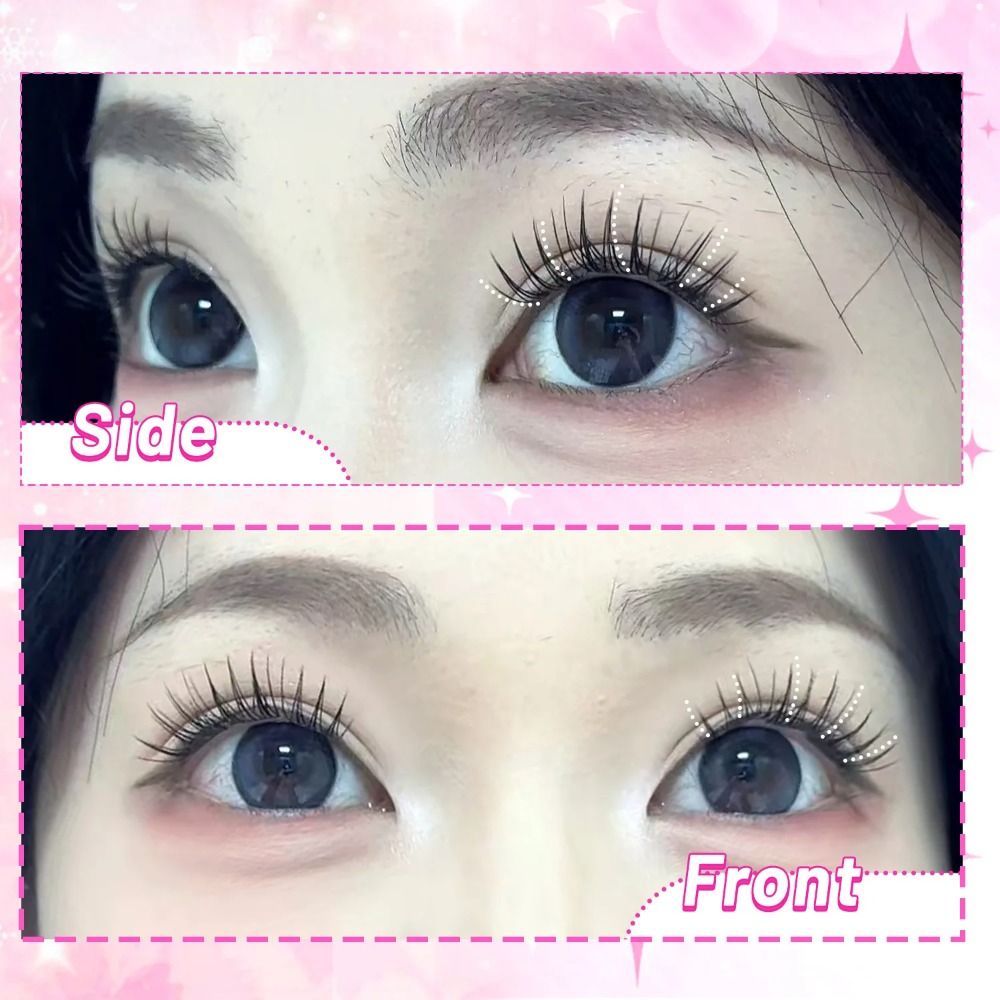 Eyelash Extension No 8 - 24 rzędy sztucznych rzęs o długości
