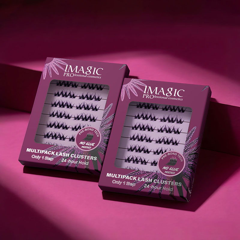 Eyelash Extension No 8 - IMAGIC Multipack Lash Clusters Extensions Naturalne,