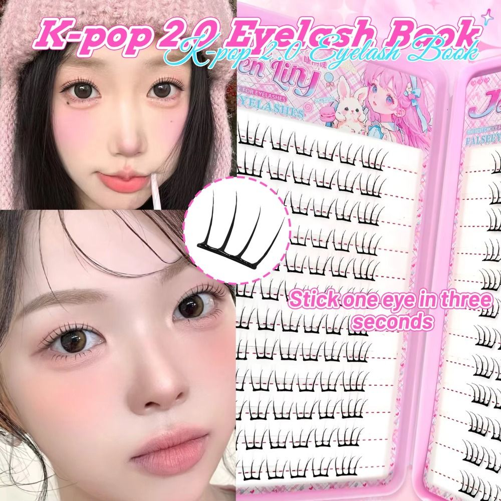 Eyelash Extension No 8 - 24 rzędy sztucznych rzęs o długości