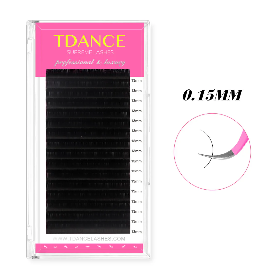 Eyelash Extension Korea Natural - TDANCE 16Rows Classic Lashes Indywidualne naturalne