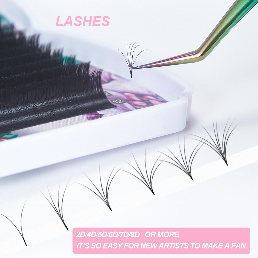 Yelix Standard Easy Fan Lashes – Eyelash Extensions Classic recenzja i cena