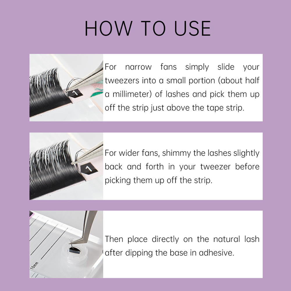 Yelix Standard Easy Fan Lashes – Eyelash Extensions Classic recenzja i cena