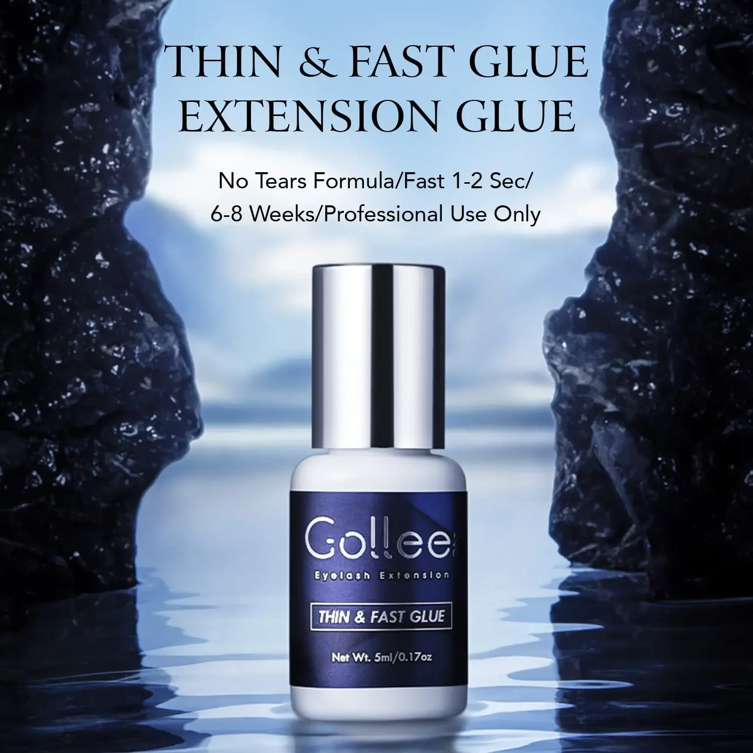 Gollee dla wrażliwych oczu 5ml – Eyelash Extension Glue For Sensitive Eyes recenzja i cena