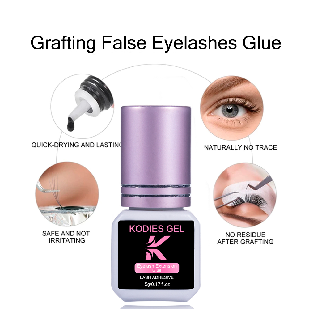 KODIES GEL Extra Strong Eyelas – Eyelash Extension Glue For Sensitive Eyes recenzja i cena
