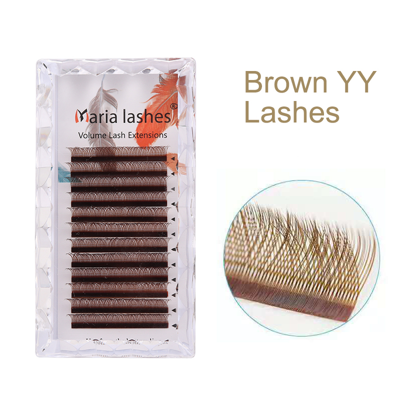 MARIA Brown YY Kształt Rzęs Ko – Eyelash Extensions Classic recenzja i cena