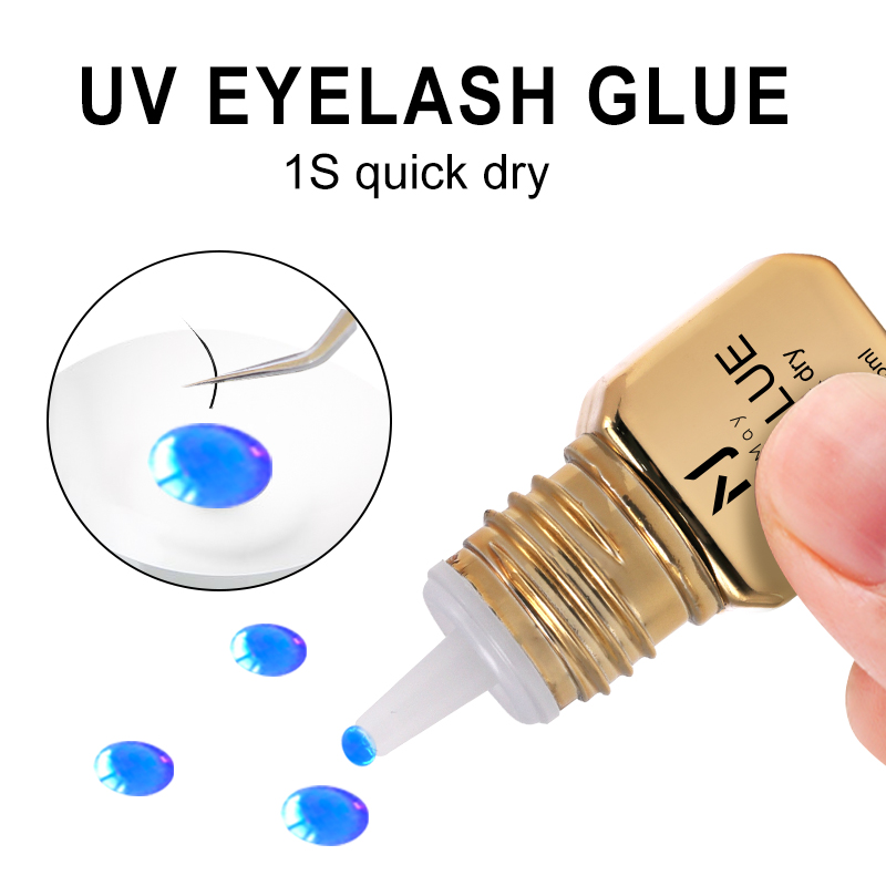 JOMAY 5ML klej do rzęs UV do p – Eyelash Extension Glue For Sensitive Eyes recenzja i cena