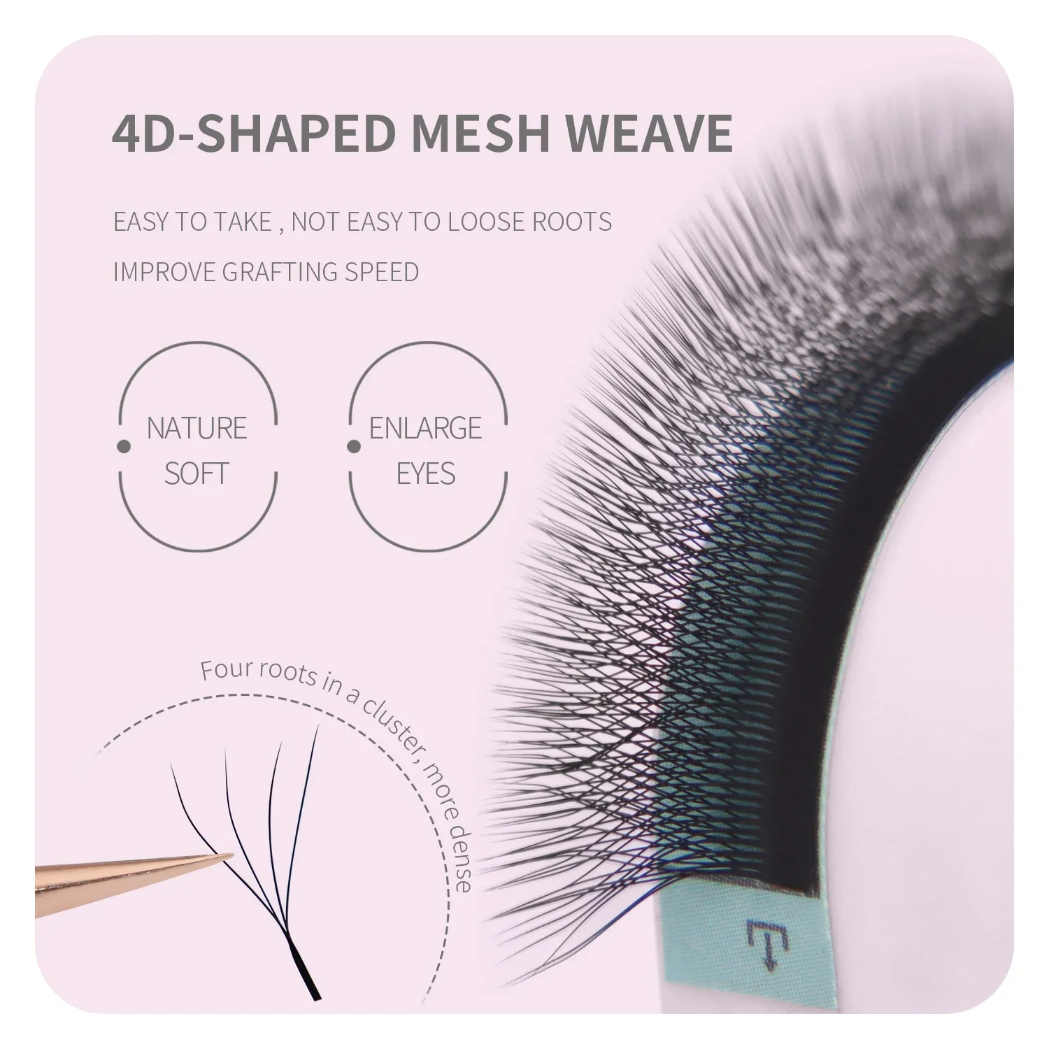 ANNAFRIS Brown W Shape Lash Ex – Eyelash Extensions Classic recenzja i cena