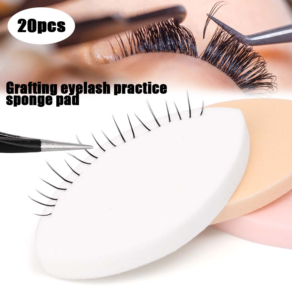 60 sztuk miękka gąbka podkładk – Eyelash Extension Menu recenzja i cena